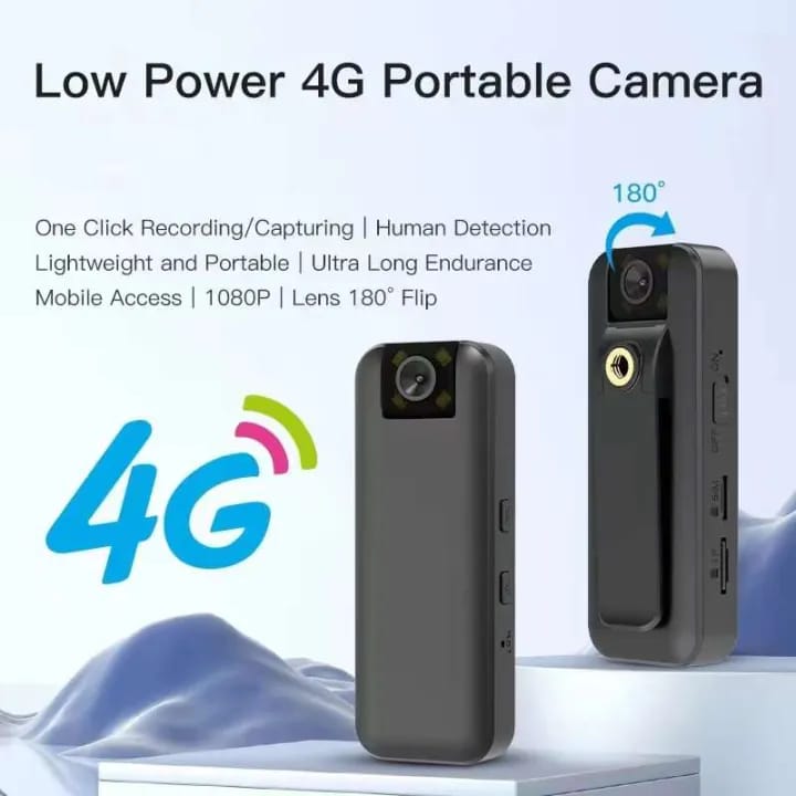 4G Portable  Body Camera